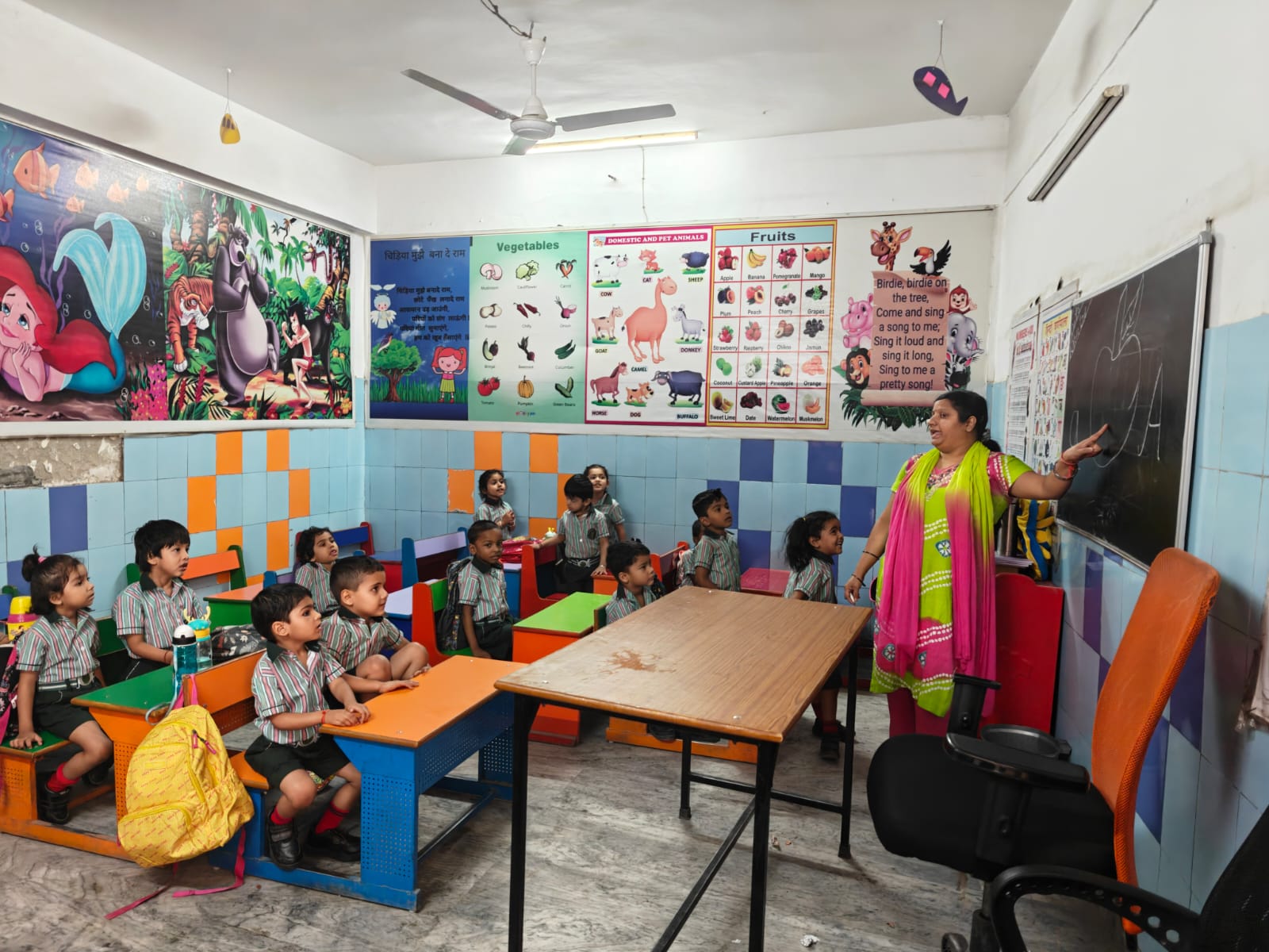 Shalimar Public School Nursery Classroom Learning